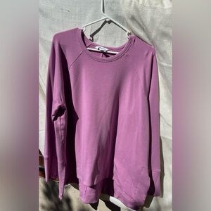 Athleta Coaster Luxe Recover Sweatshirt in “Lotus”, 1X